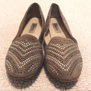 Olsenboye Rhinestone Flats